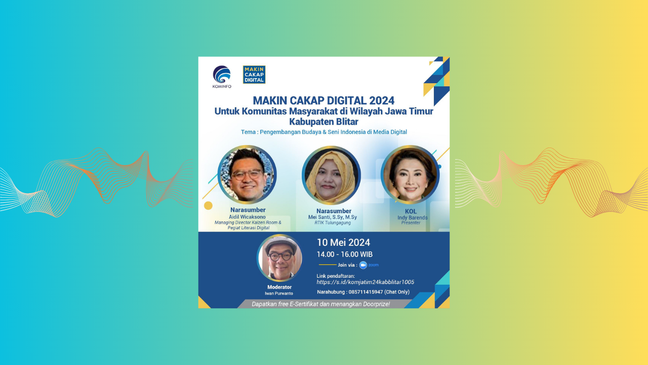 Webinar Makin Cakap Digital 2024 (Kabupaten Blitar)