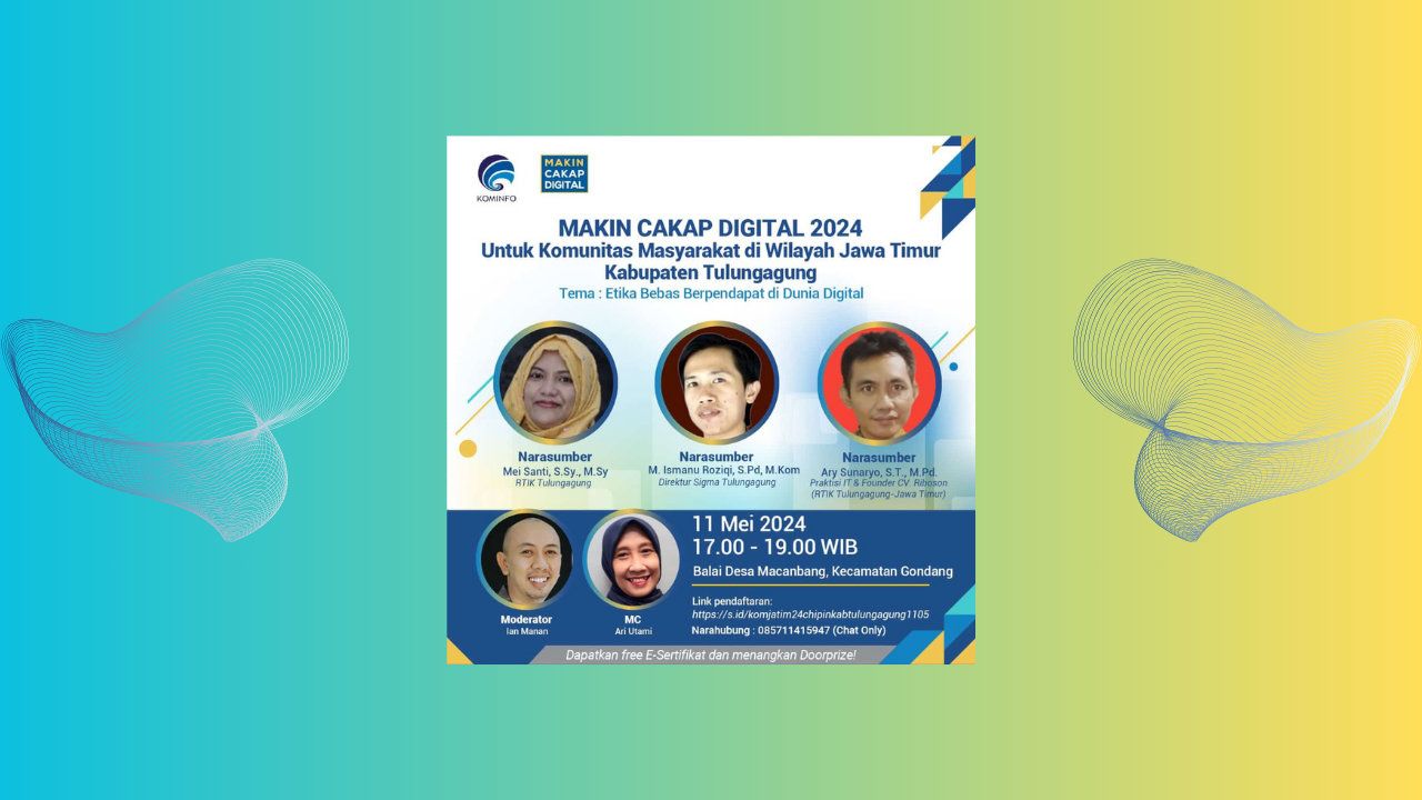 Webinar Makin Cakap Digital 2024 (Kabupaten Tulungagung)