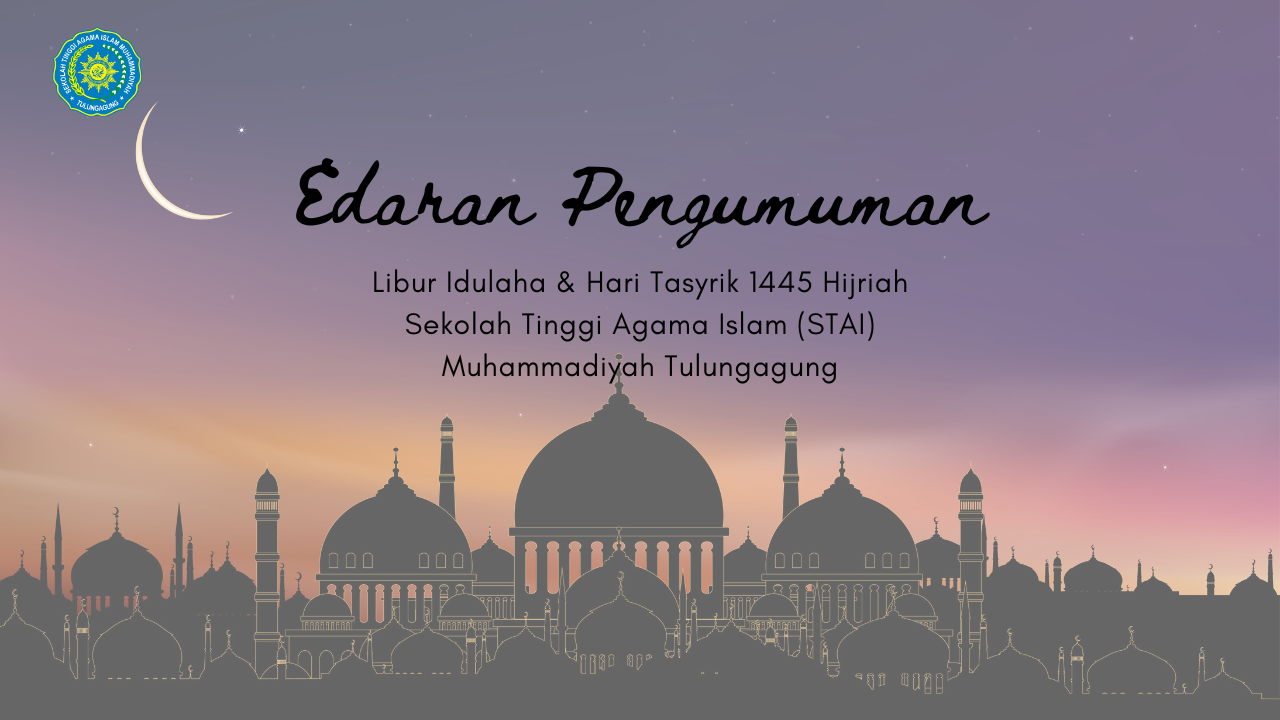 Edaran Pengumuman Libur Iduladha dan Hari Tasyrik 1445 Hijriah