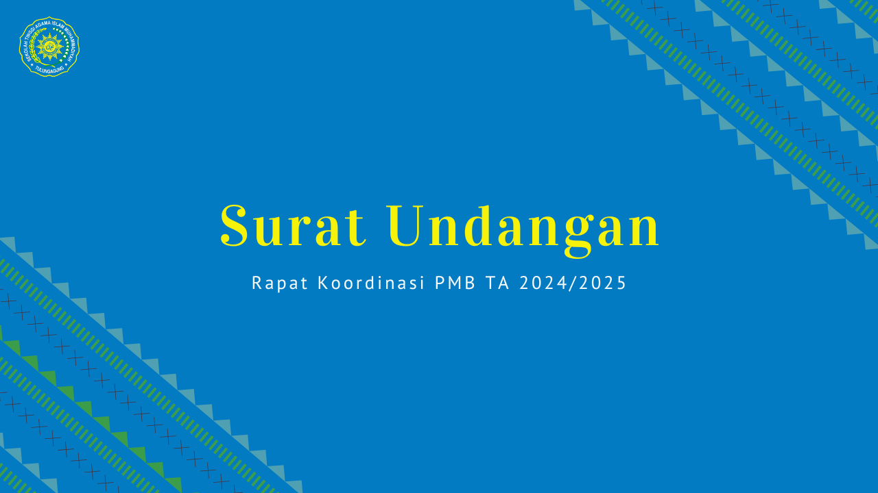 Undangan Rapat Koordinasi PMB Tahun Akademik 2024-2025