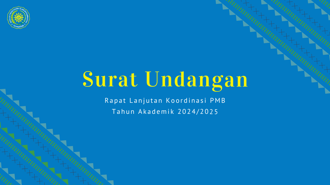 Undangan Rapat Lanjutan Koordinasi PMB TA 2024-2025