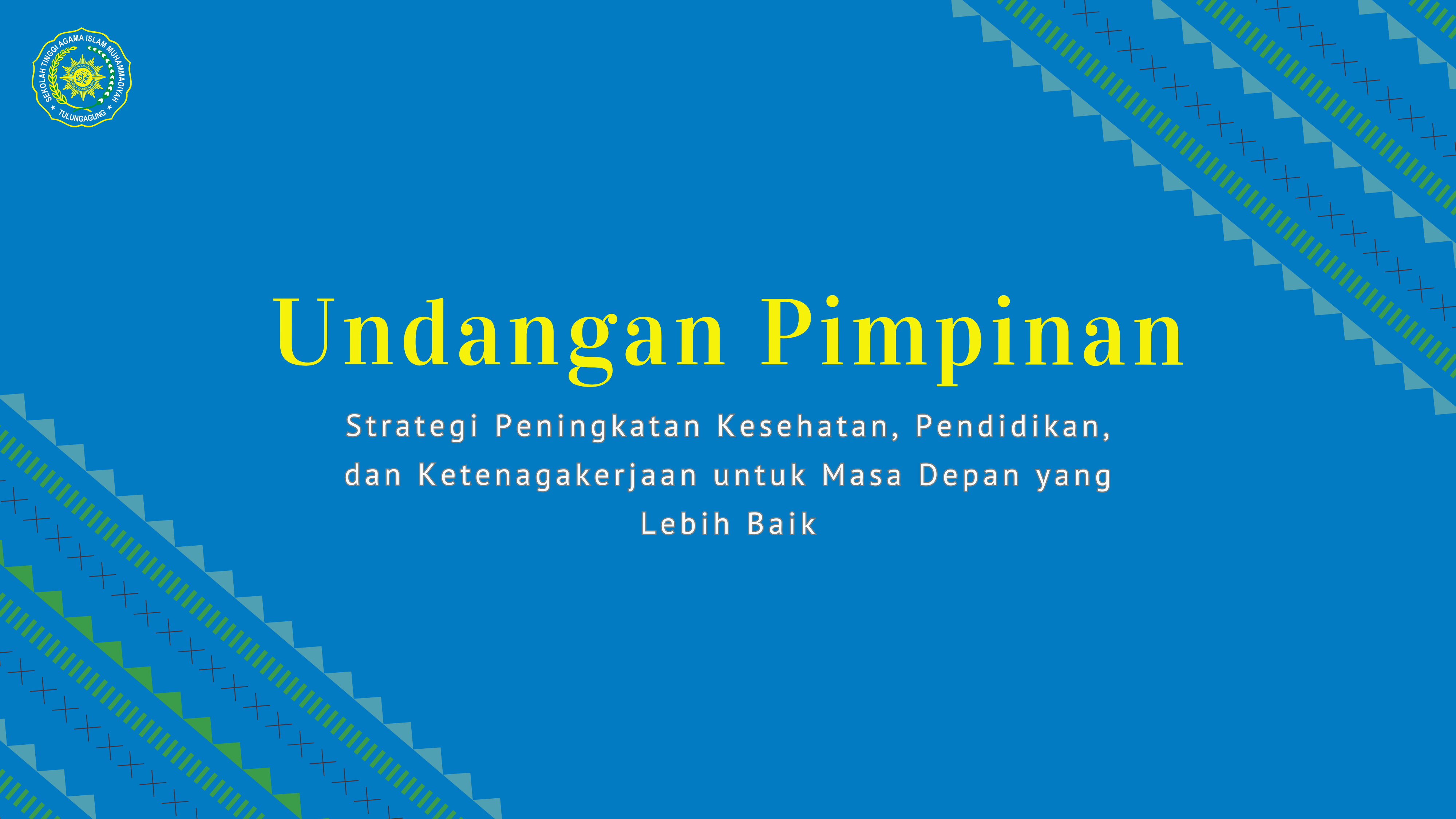 Undangan Pimpinan Kuliah Tamu