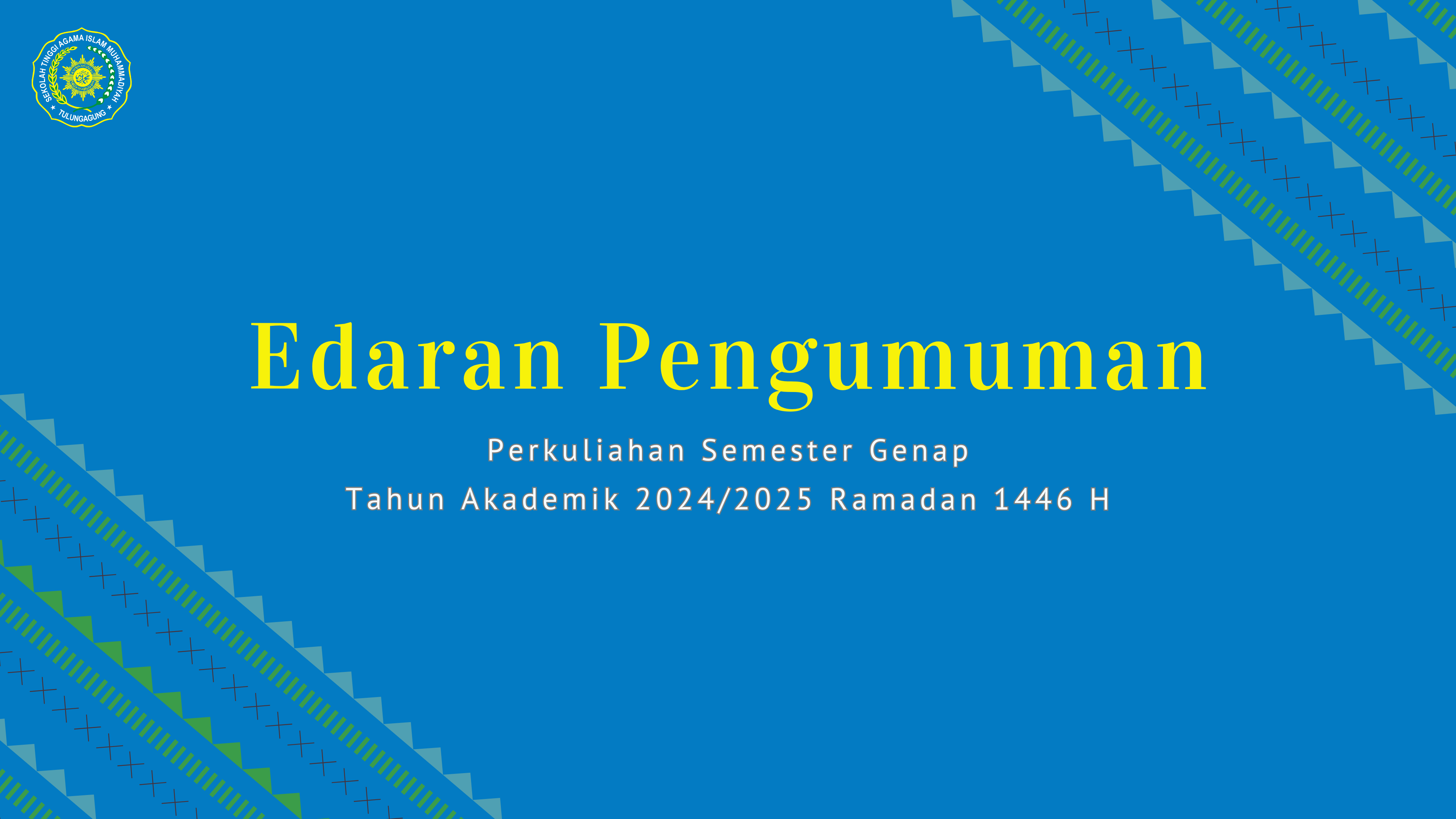 Pelaksanaan Perkuliahan Ramadan 1446