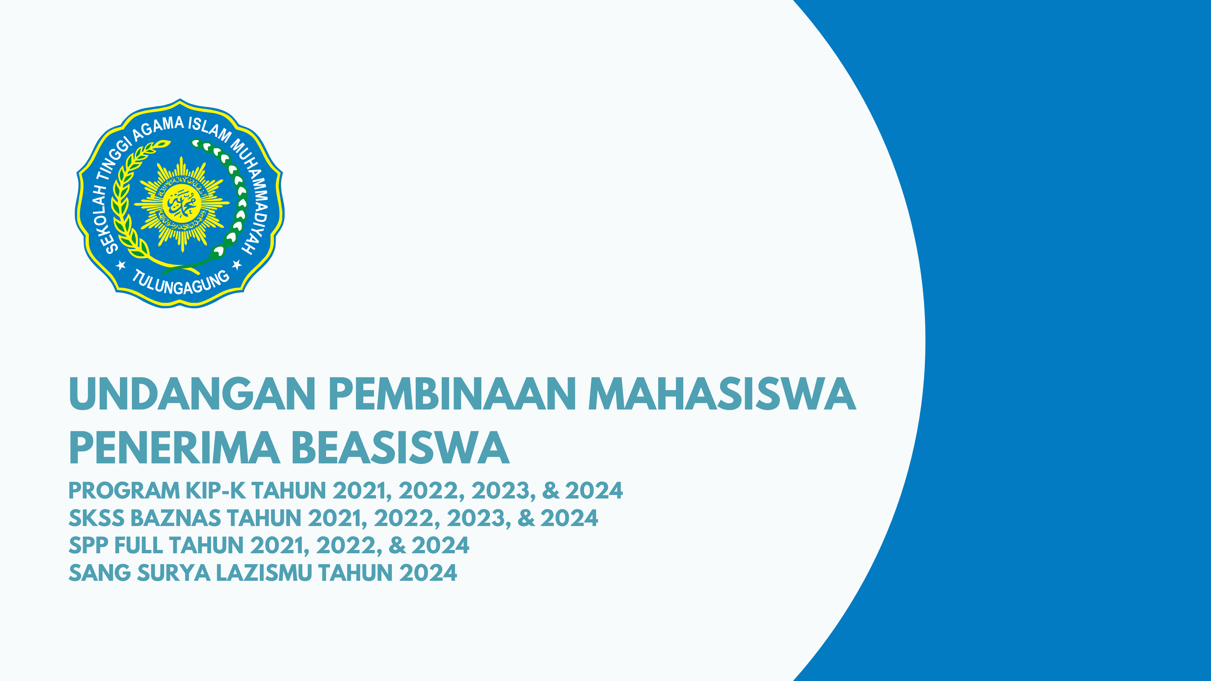 Pembinaan Mahasiswa Beasiswa STAI Muhammadiyah Tulungagung