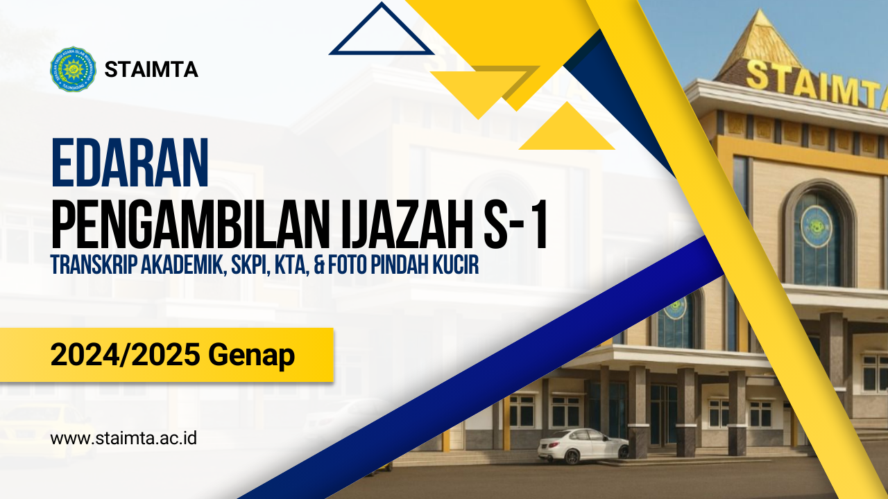Edaran Pengambilan Ijazah S-1